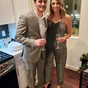 Leith Metallic Jumpsuit